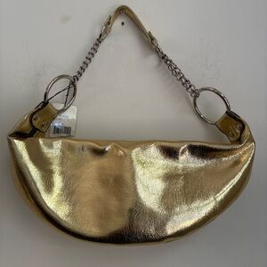Gold Chain Shoulder Bag